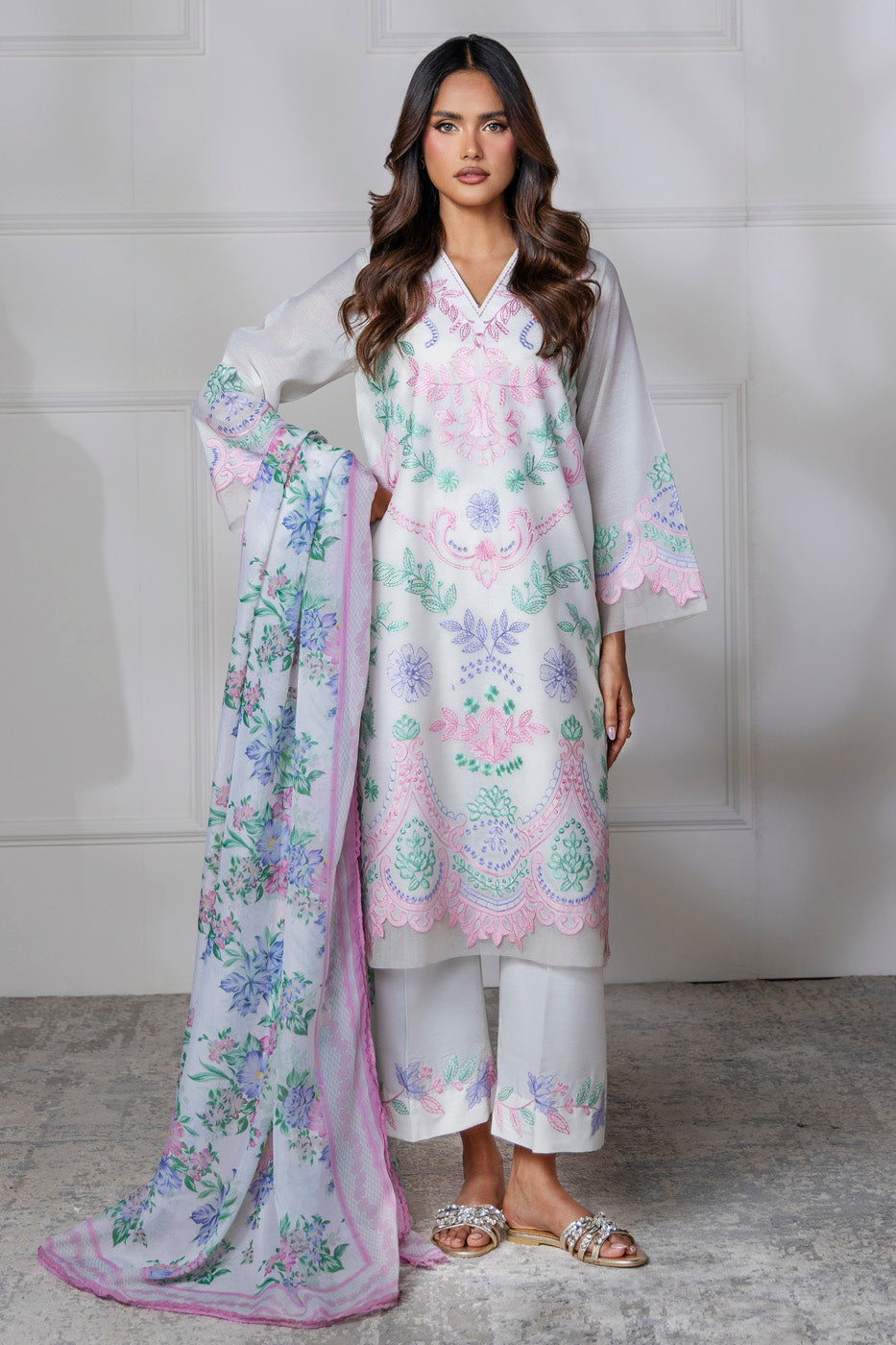 RTW | SHIRT, TROUSER & DUPATTA