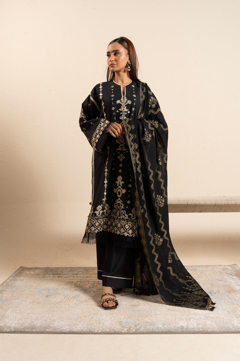 RTS | SHIRT, TROUSER & DUPATTA