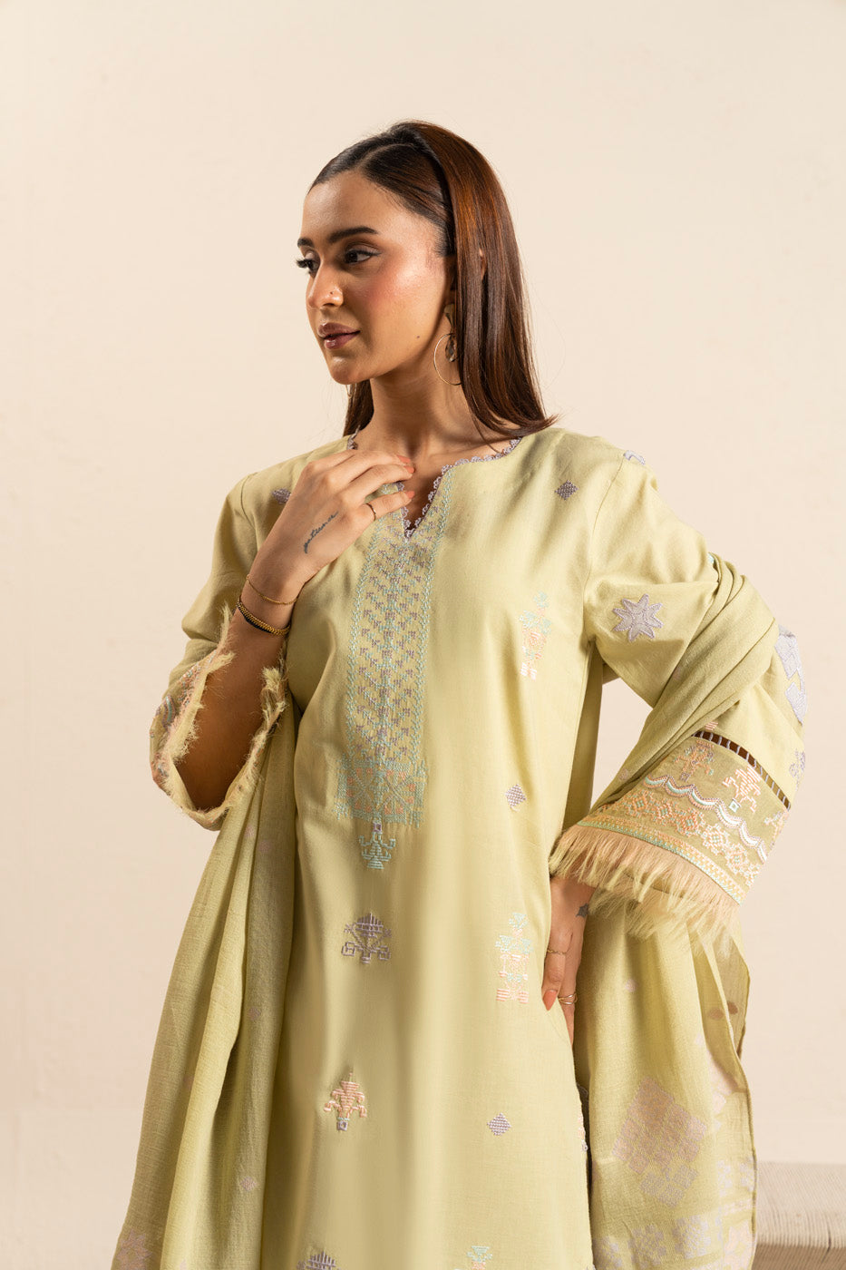 RTS | SHIRT, TROUSER & DUPATTA