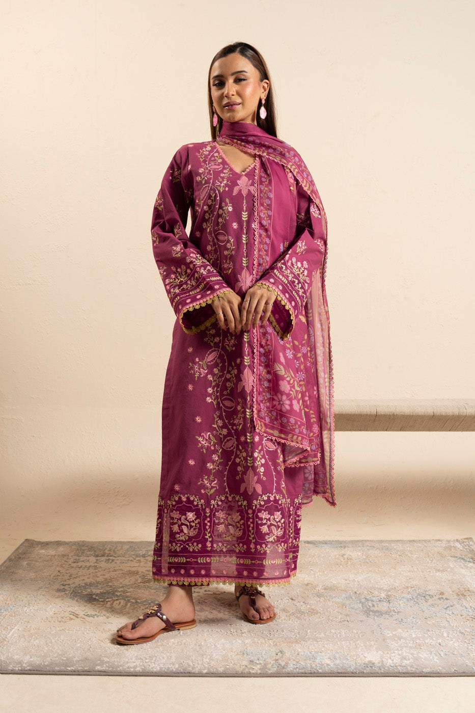 RTS | SHIRT, TROUSER & DUPATTA