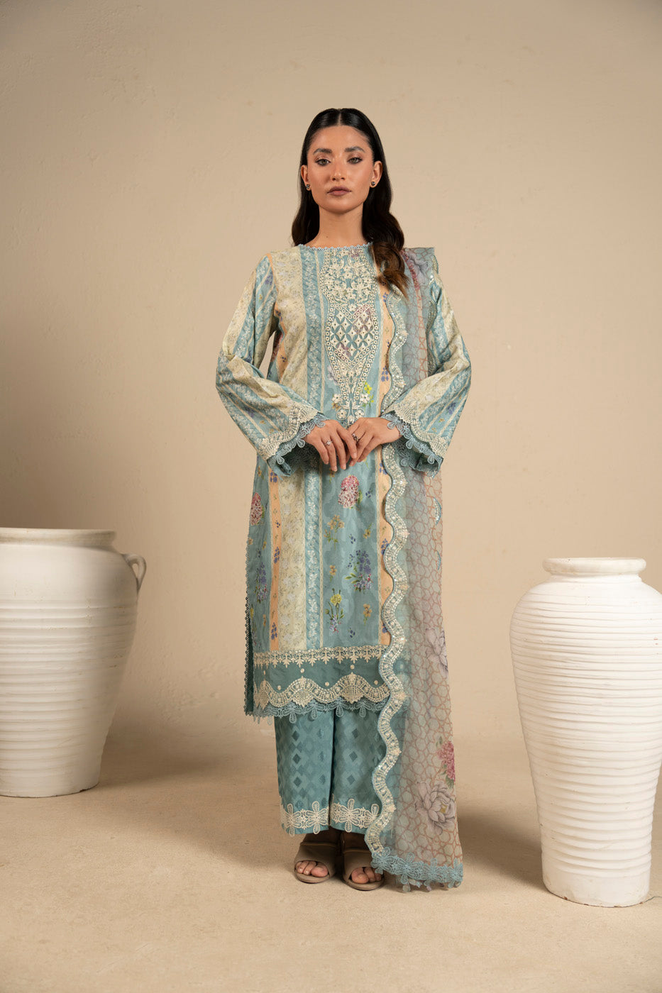 RTS | SHIRT, TROUSER & DUPATTA