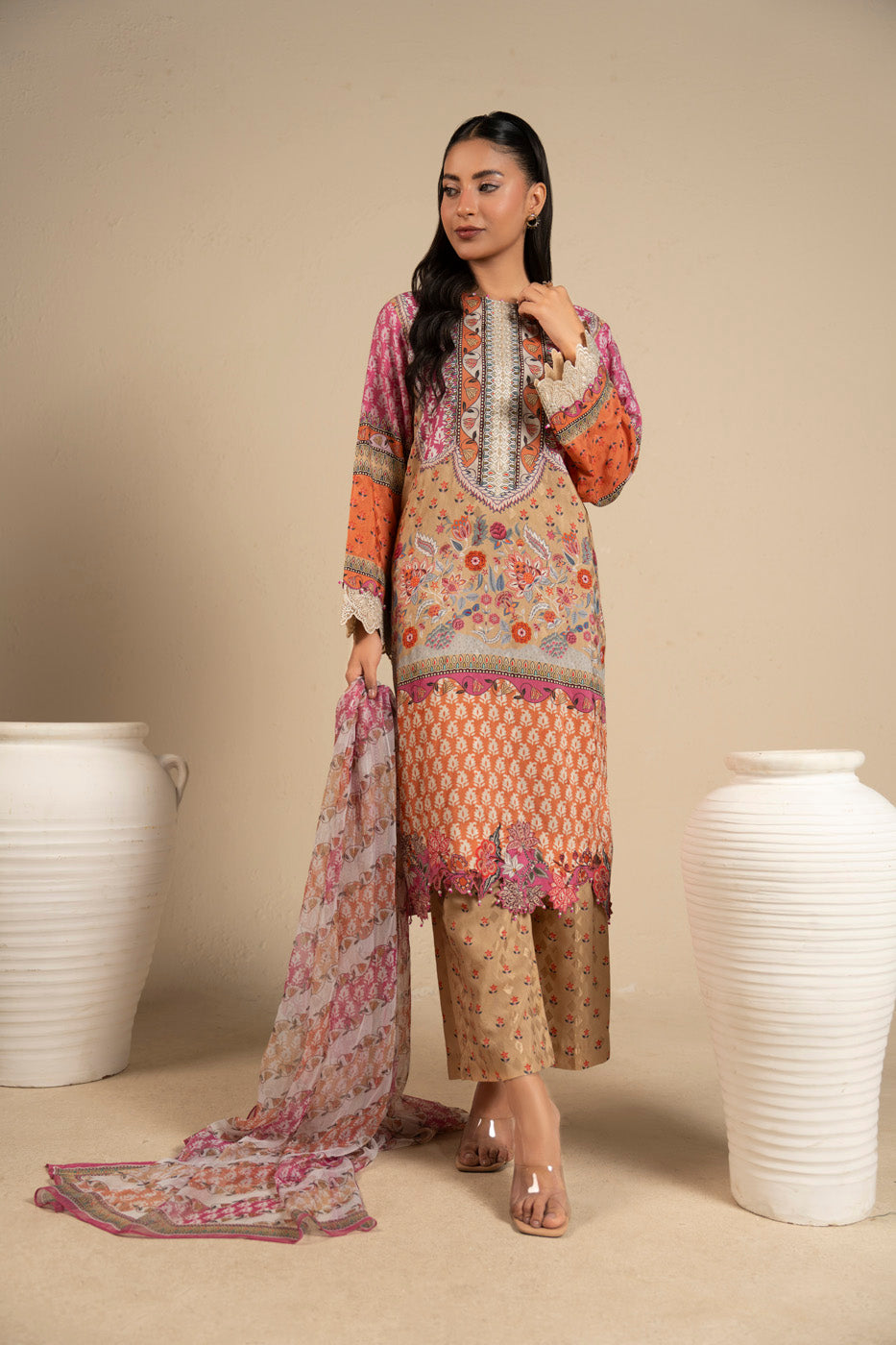 RTS | SHIRT, TROUSER & DUPATTA