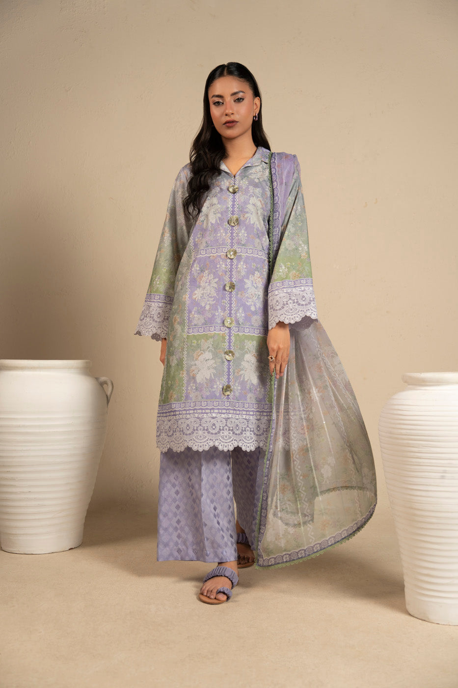 RTS | SHIRT, TROUSER & DUPATTA