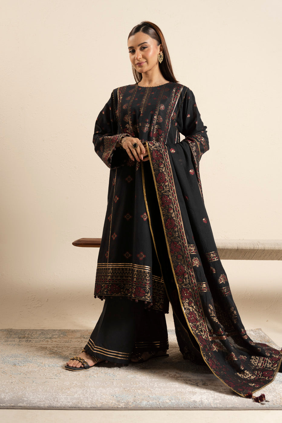 RTS| SHIRT, TROUSER & DUPATTA