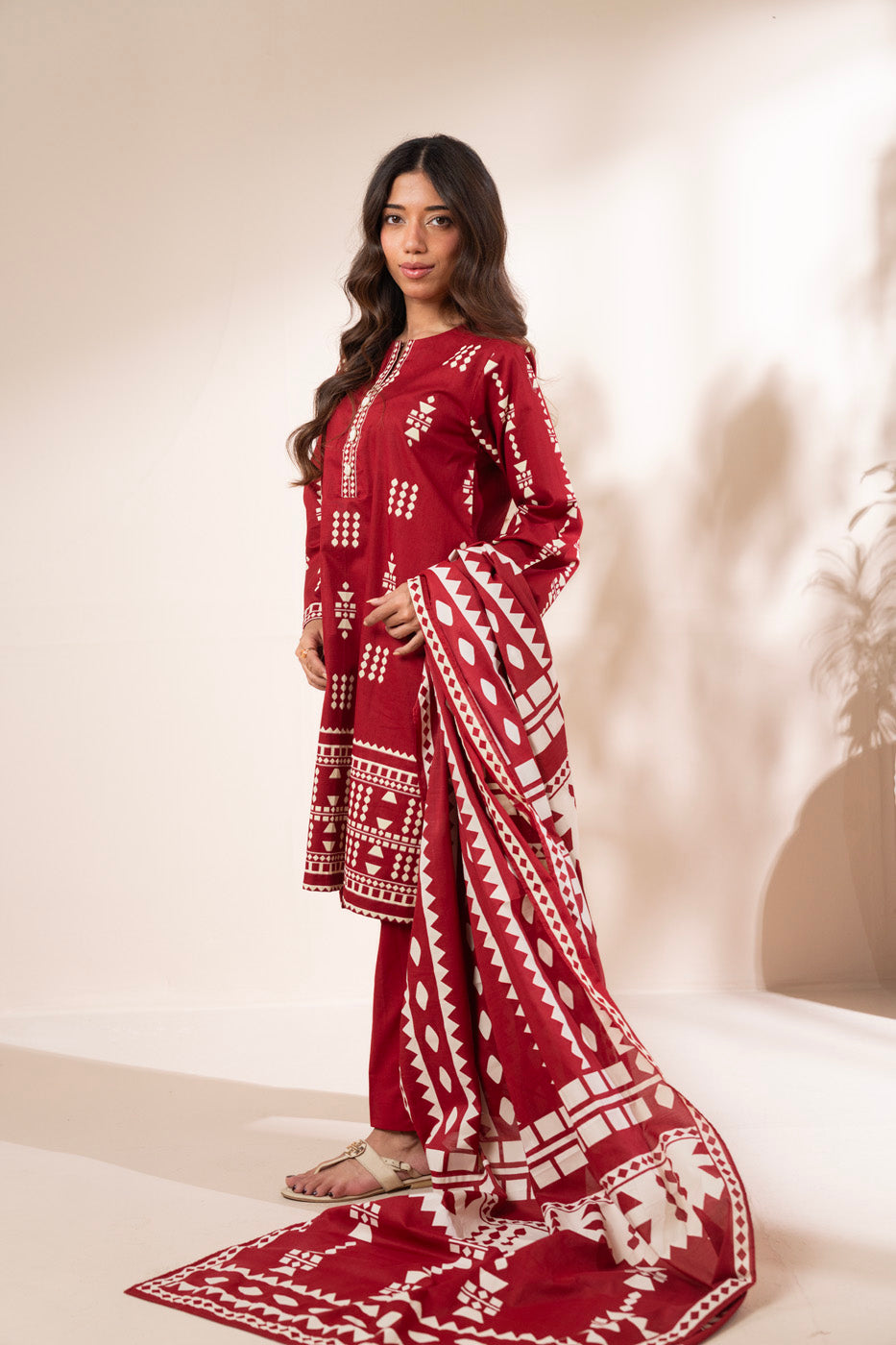 RTW | SHIRT & DUPATTA