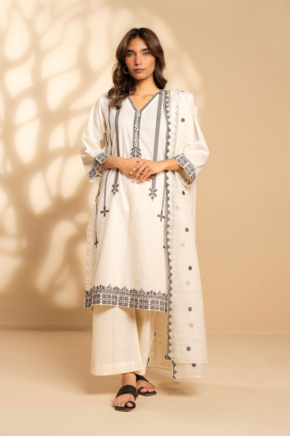 RTW | SHIRT, CULOTTE & DUPATTA