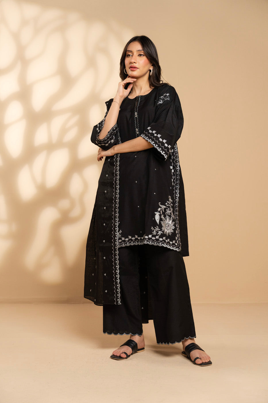 RTW | SHIRT, CULOTTE & DUPATTA