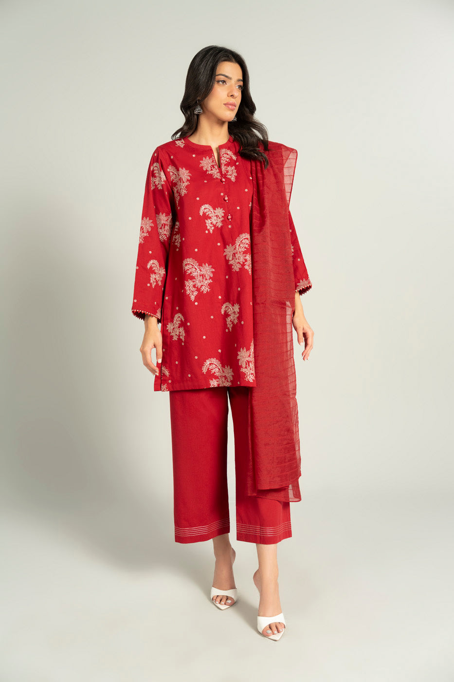 RTW | SHIRT, CULOTTE & DUPATTA