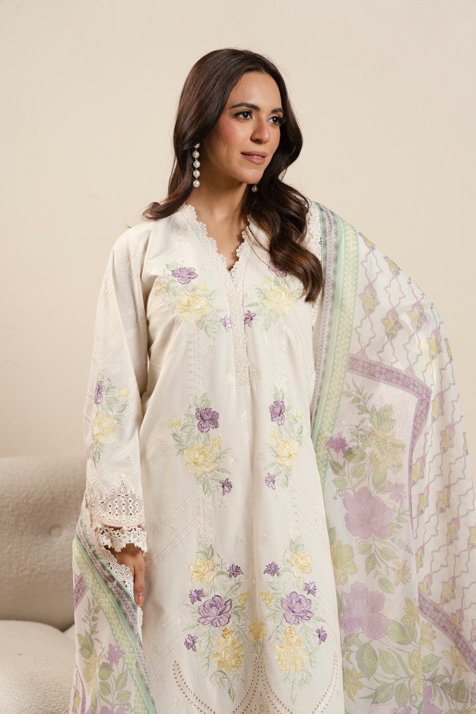 RTW | SHIRT, TROUSER & DUPATTA