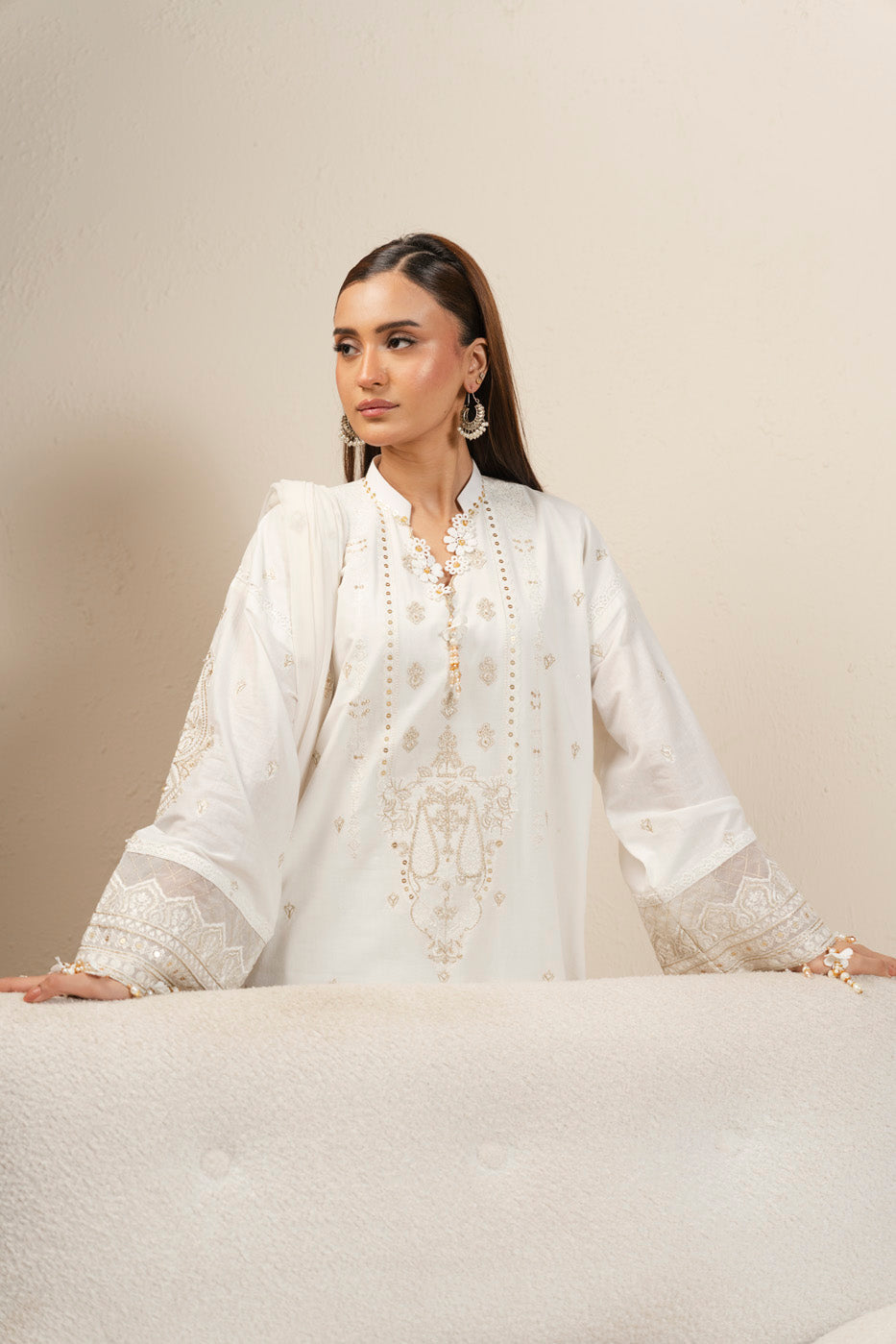 RTW | SHIRT, TROUSER & DUPATTA