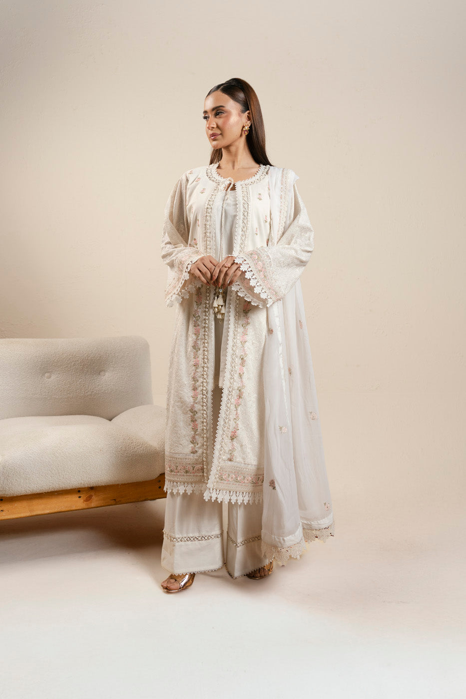 RTW | SHIRT, TROUSER & DUPATTA