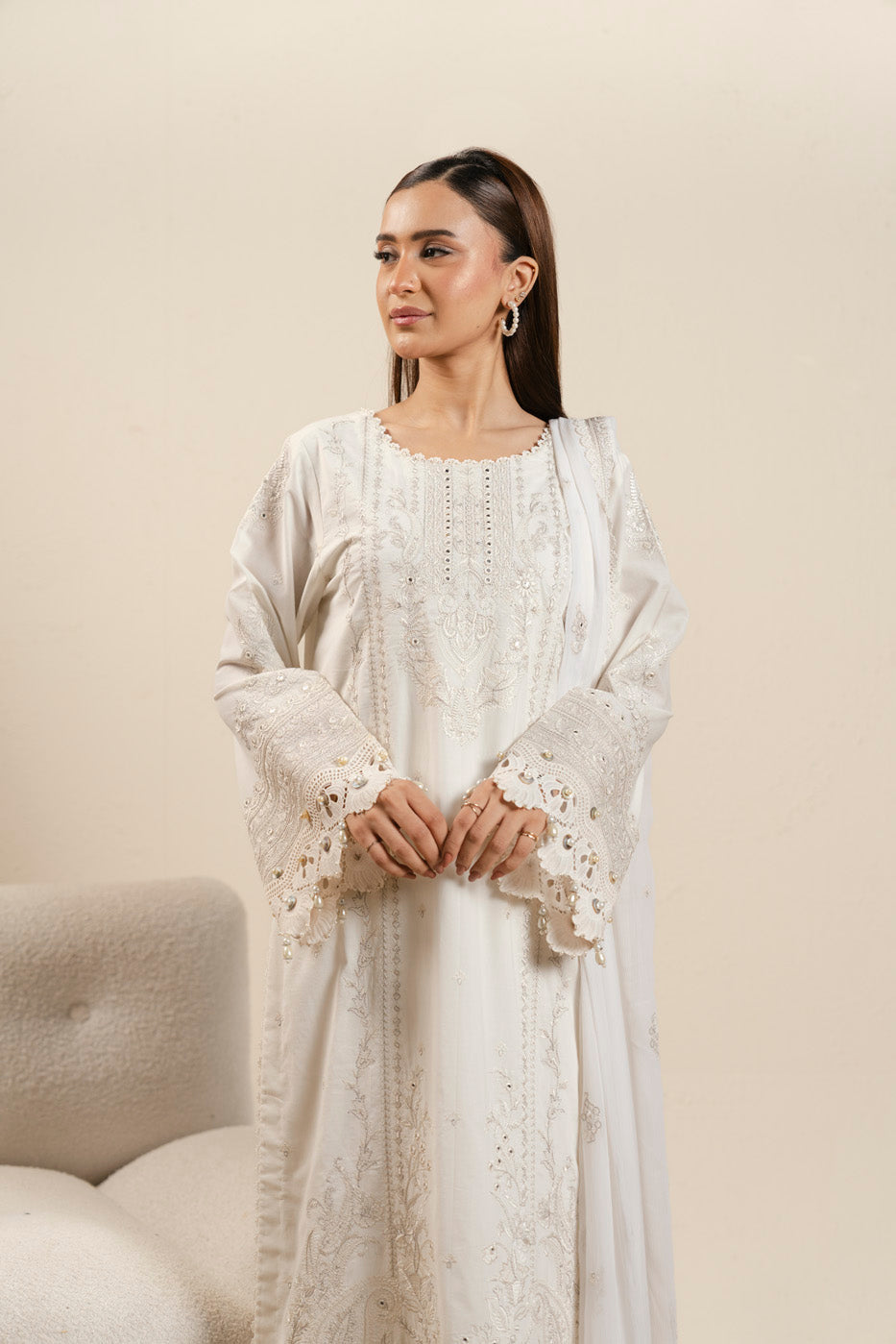 RTW | SHIRT, TROUSER & DUPATTA