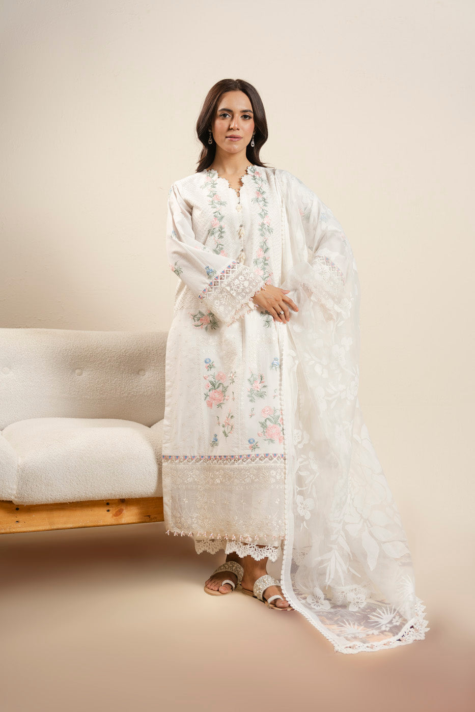 RTW | SHIRT, TROUSER & DUPATTA