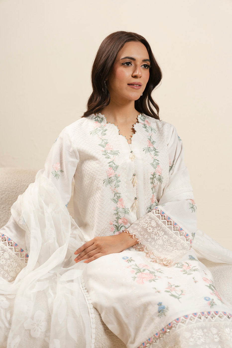 RTW | SHIRT, TROUSER & DUPATTA