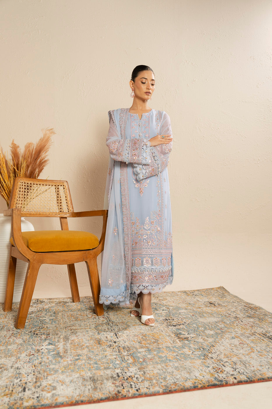 RTS | SHIRT, LINING, TROUSER & DUPATTA