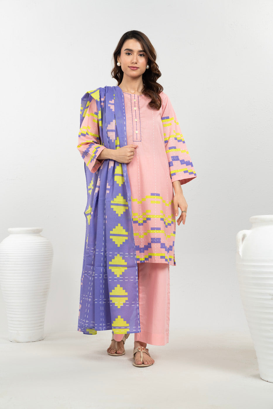 RTW | SHIRT, CULOTTE & DUPATTA