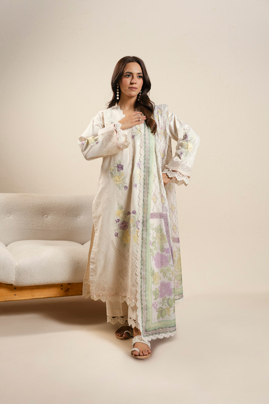 RTS | SHIRT, TROUSER & DUPATTA