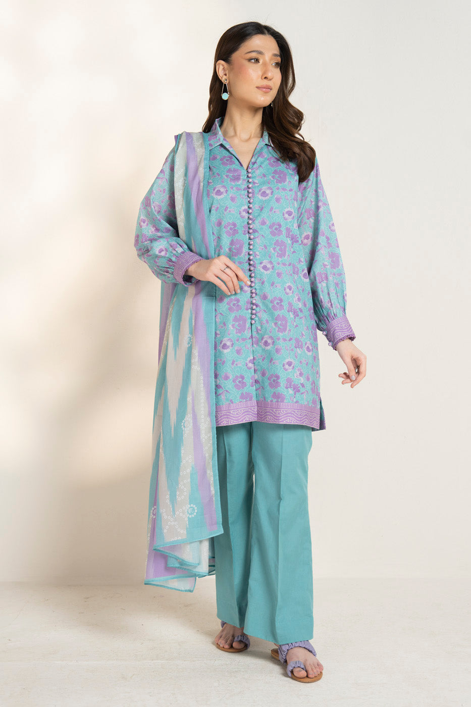 RTS | SHIRT, TROUSER & DUPATTA