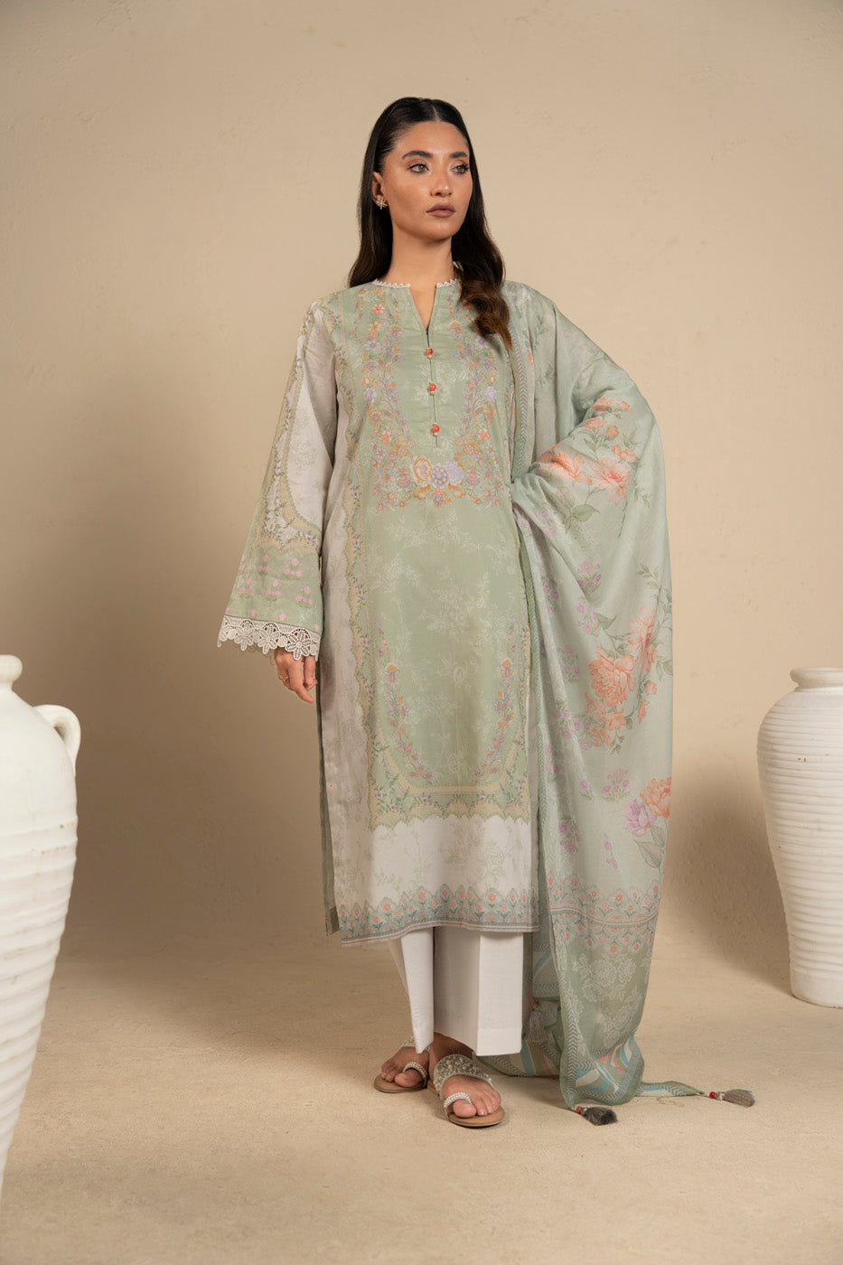 RTS | SHIRT, TROUSER & DUPATTA