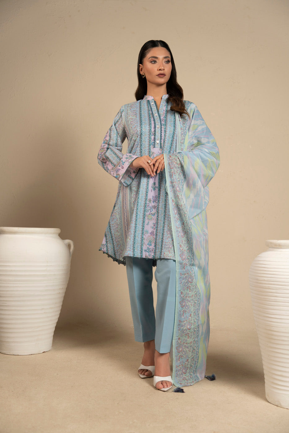 RTS | SHIRT, TROUSER & DUPATTA