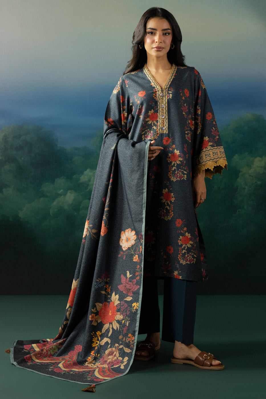 RTS | SHIRT, TROUSER & DUPATTA