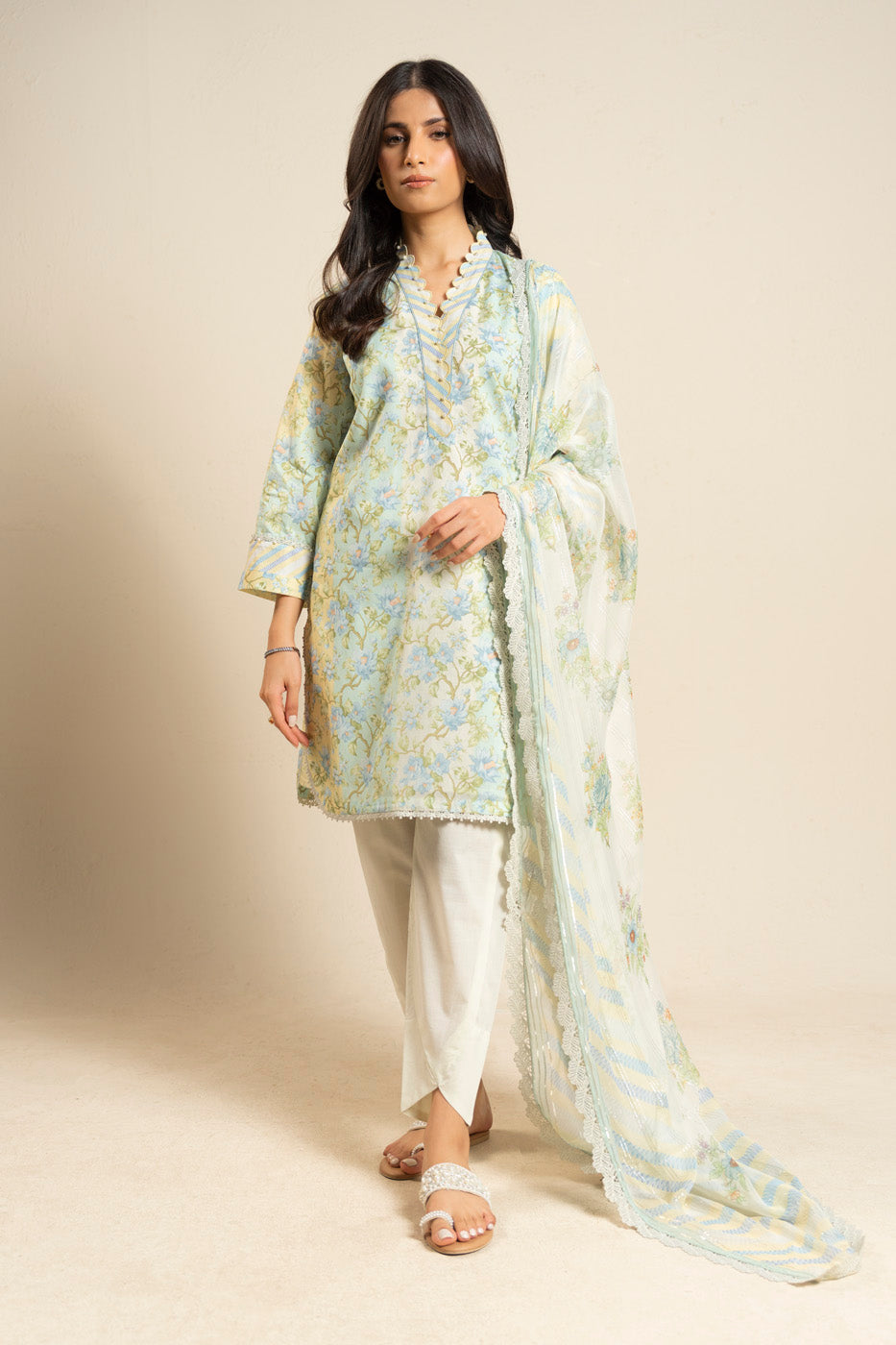 RTS | SHIRT, TROUSER & DUPATTA