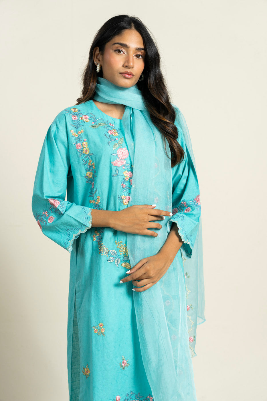 RTW | SHIRT, CULOTTE & DUPATTA