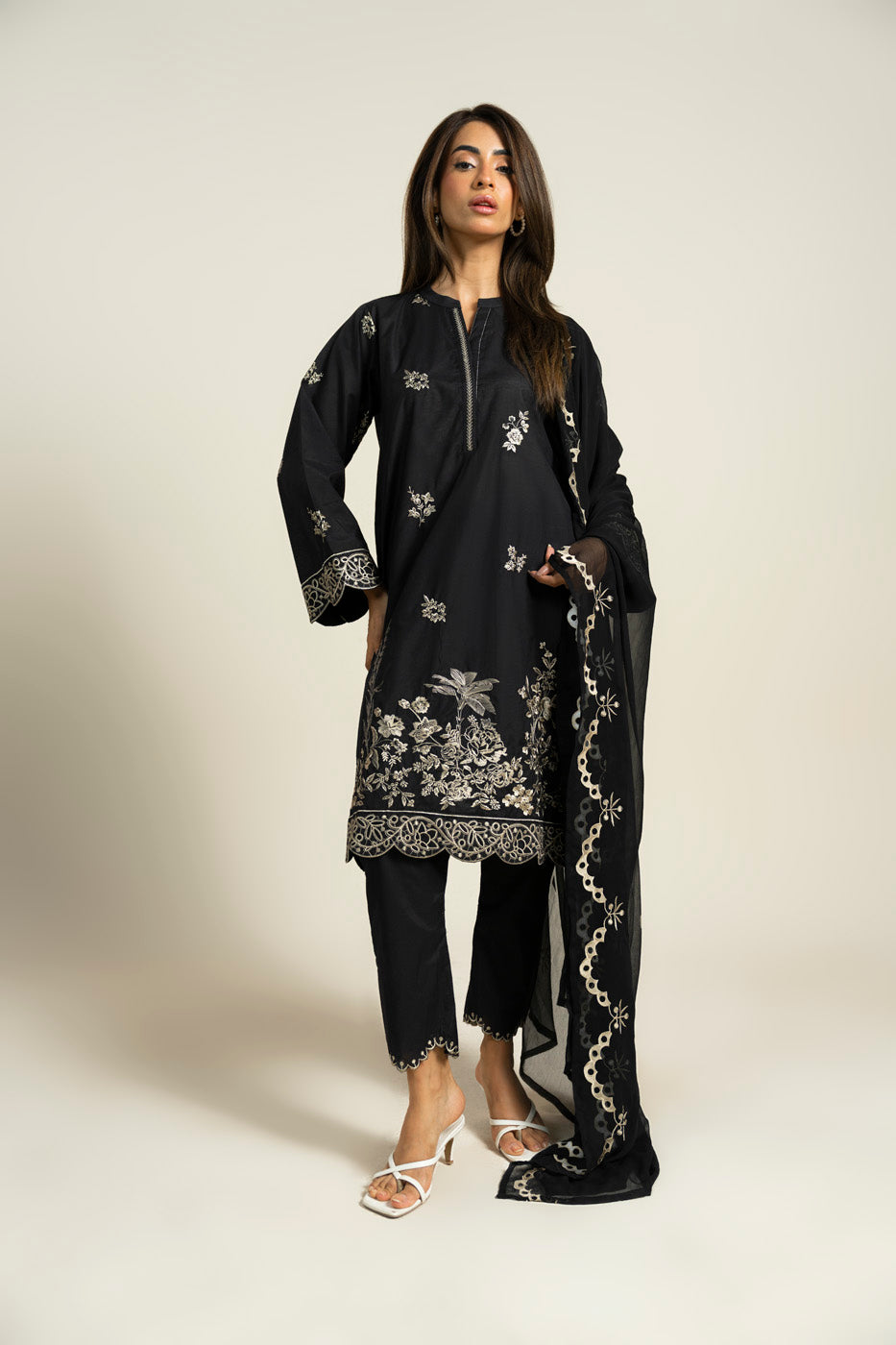 RTW | SHIRT, TROUSER & DUPATTA