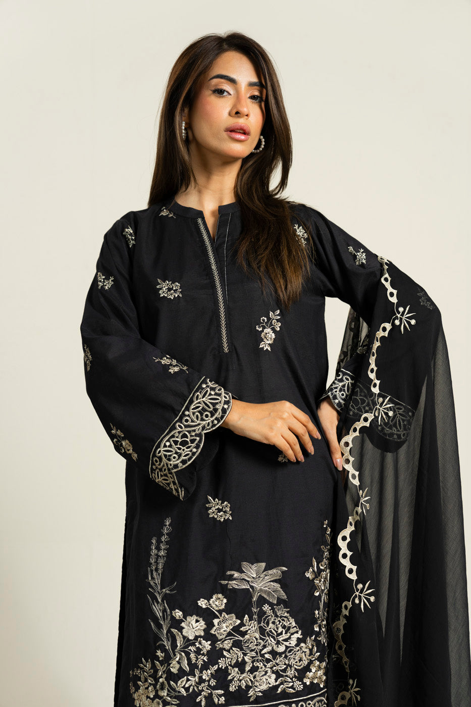 RTW | SHIRT, TROUSER & DUPATTA