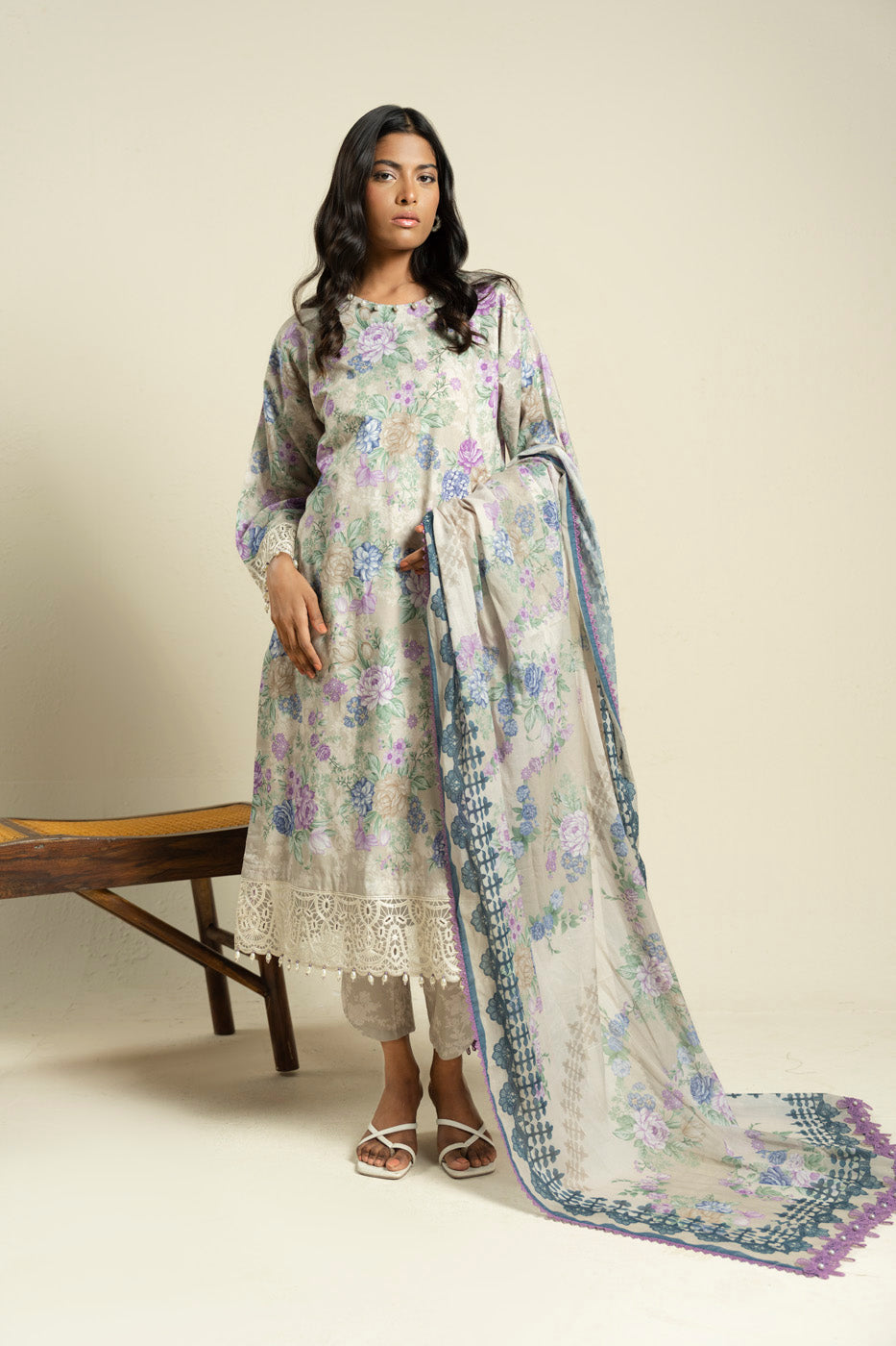 RTS | SHIRT, TROUSER & DUPATTA