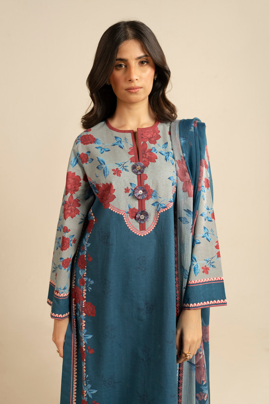 RTS | SHIRT, TROUSER & DUPATTA