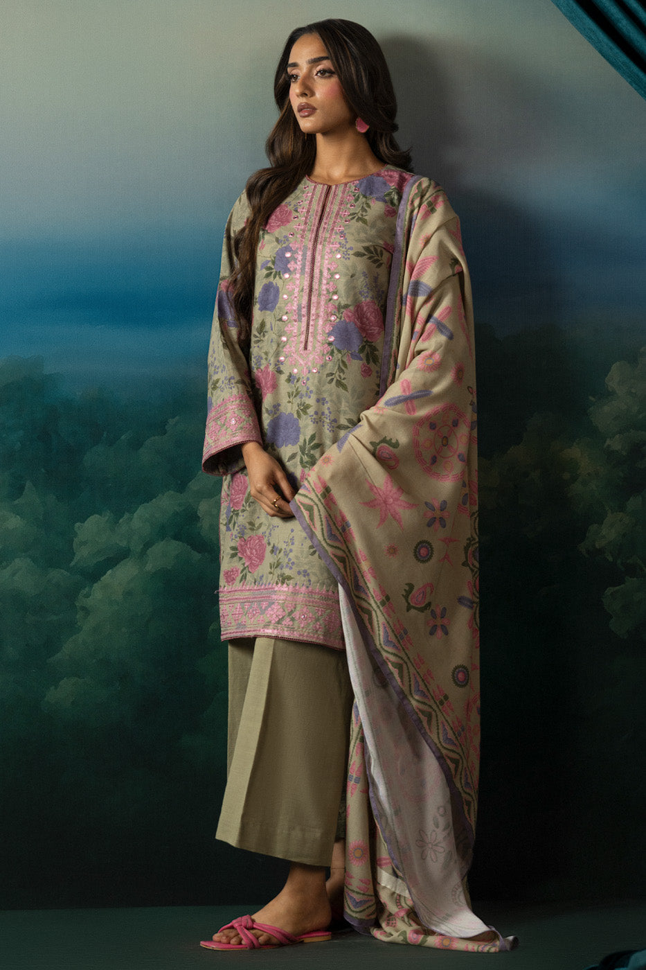 RTS | SHIRT, TROUSER & SHAWL