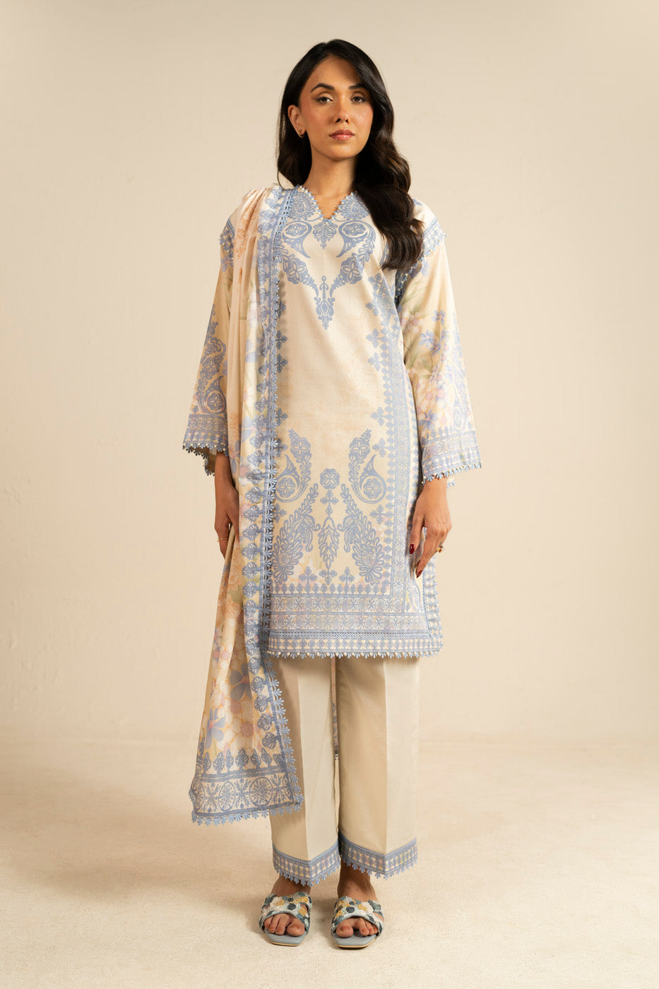 RTS | SHIRT, TROUSER & DUPATTA