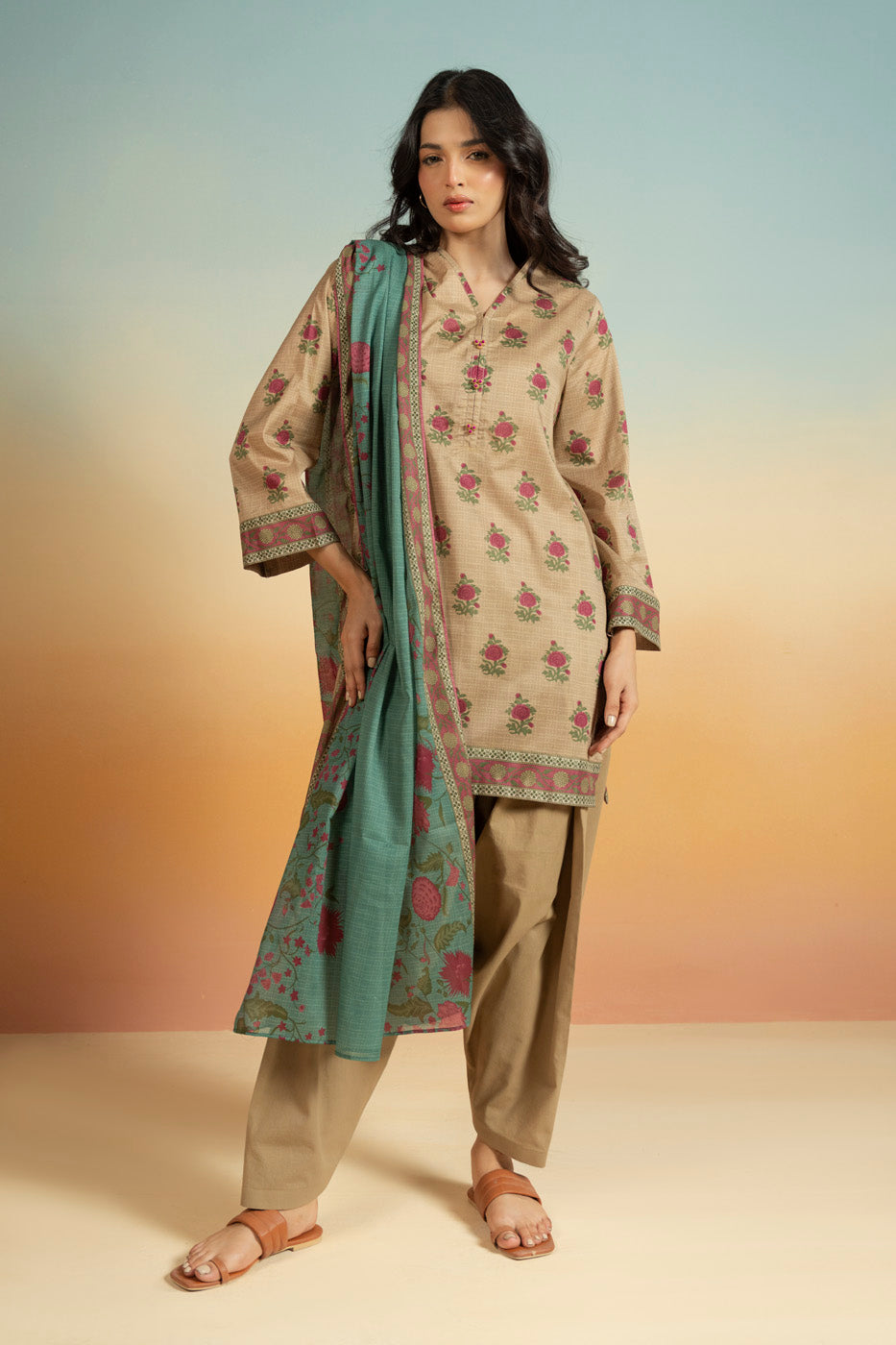 RTS | SHIRT, TROUSER & DUPATTA