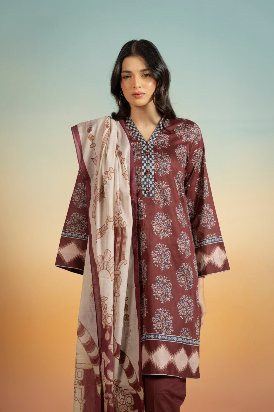 RTS | SHIRT, TROUSER & DUPATTA