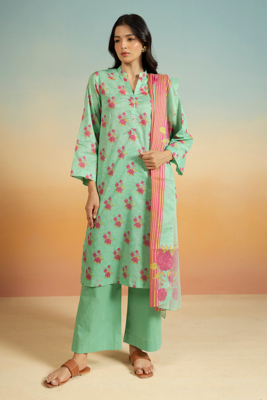 RTS | SHIRT, TROUSER & DUPATTA