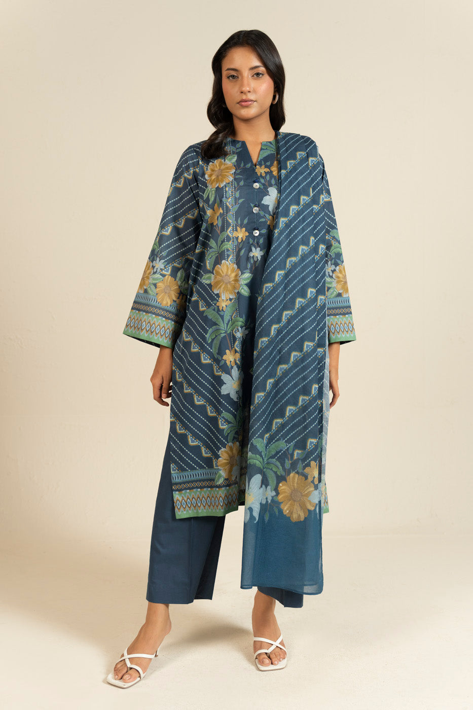 RTS | SHIRT, TROUSER & DUPATTA