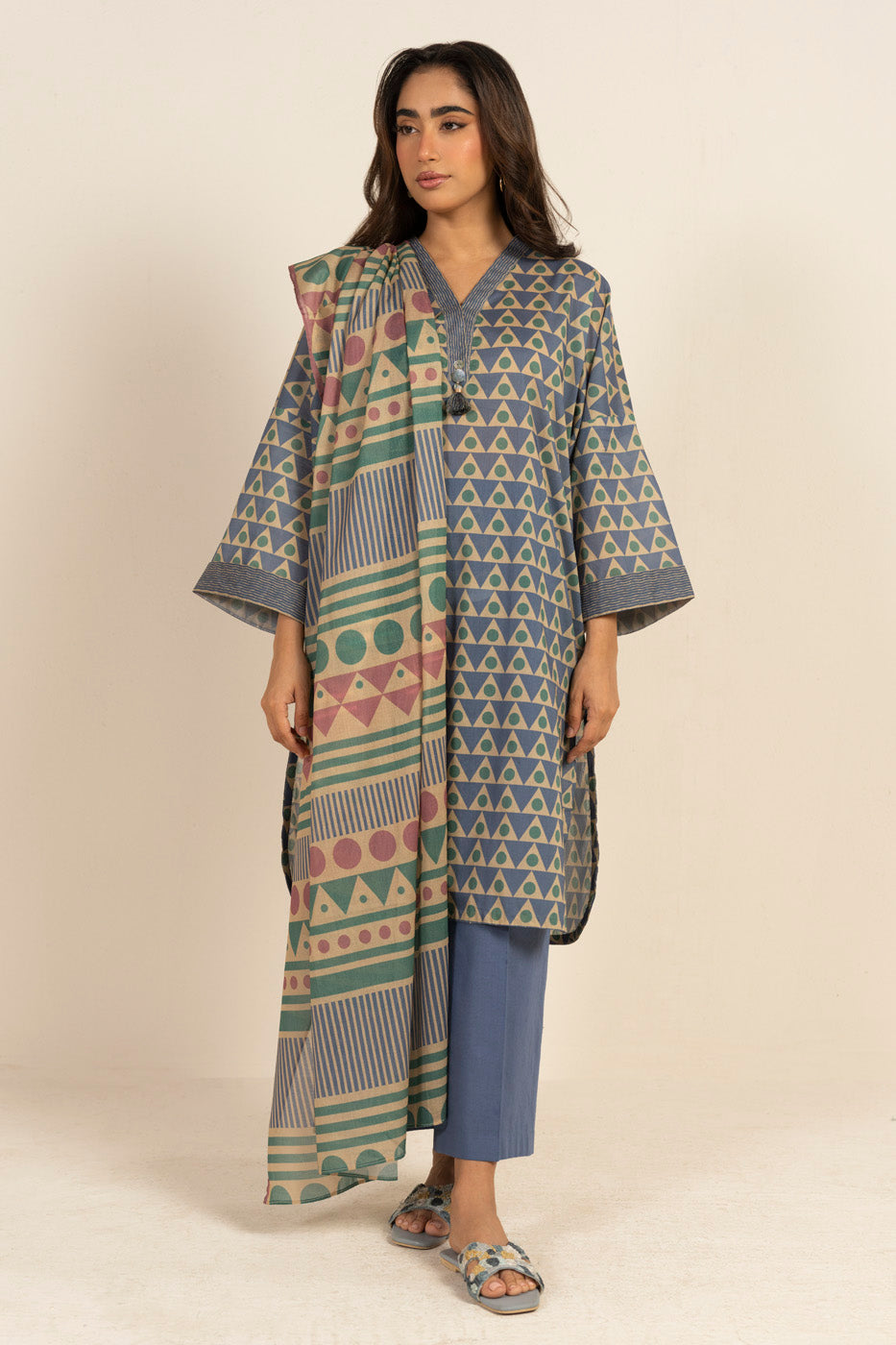 RTS | SHIRT, TROUSER & DUPATTA