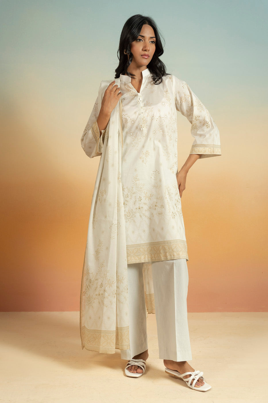 RTS | SHIRT, TROUSER & DUPATTA