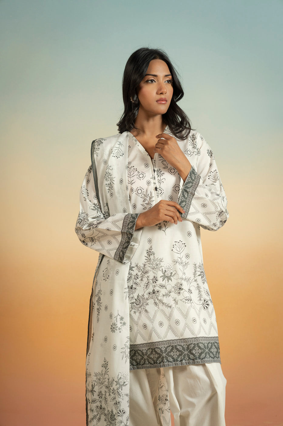 RTS | SHIRT, TROUSER & DUPATTA