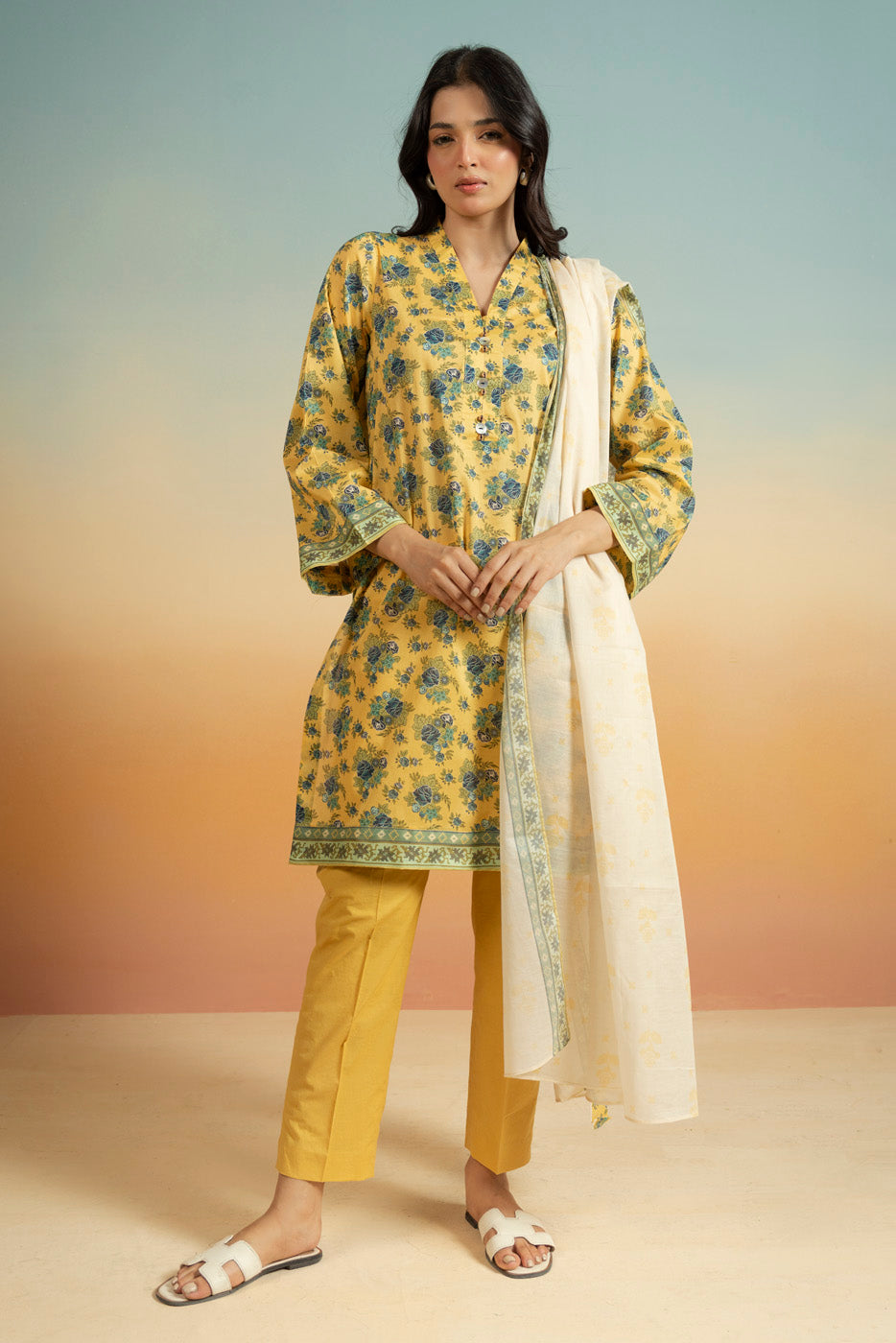 RTS | SHIRT, TROUSER & DUPATTA