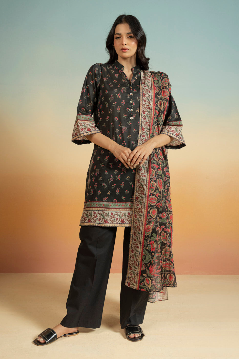 RTS | SHIRT, TROUSER & DUPATTA