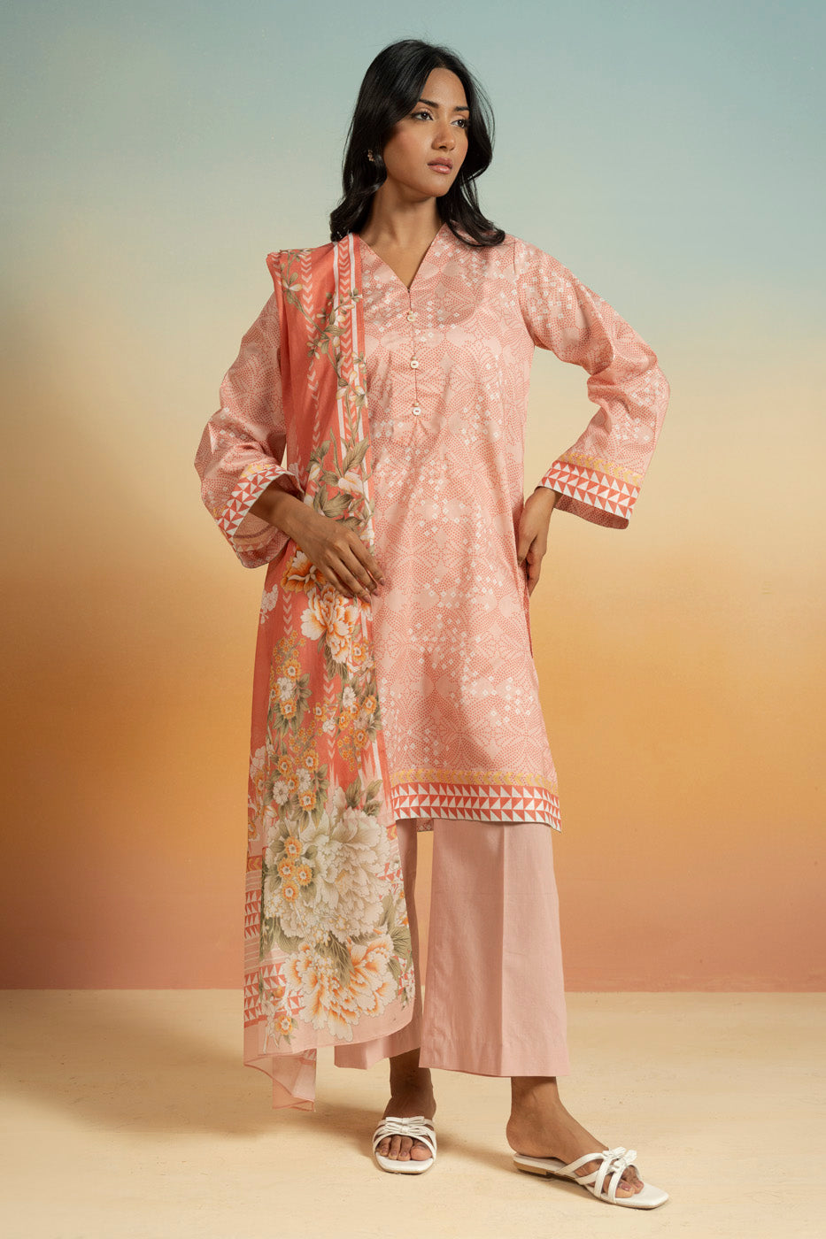 RTS | SHIRT, TROUSER & DUPATTA