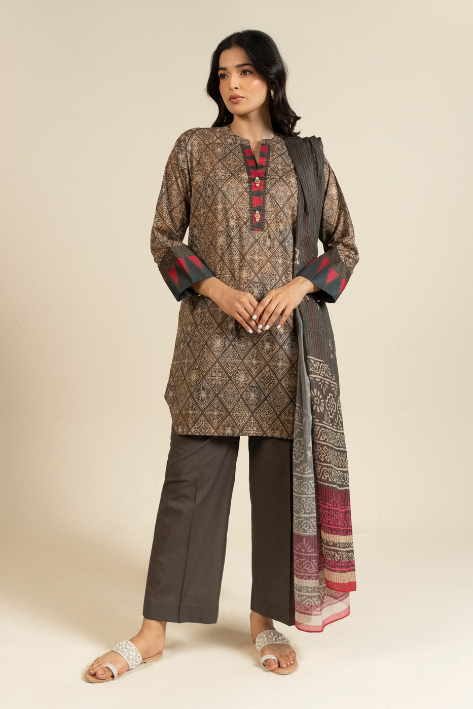 RTS | SHIRT, TROUSER & DUPATTA