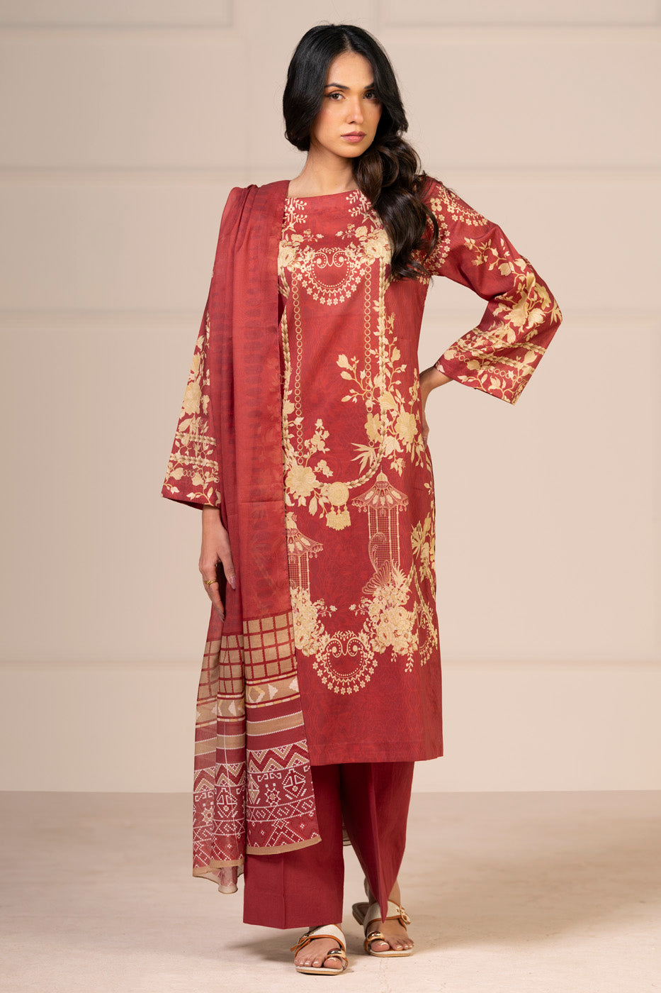 RTS | SHIRT, TROUSER & DUPATTA
