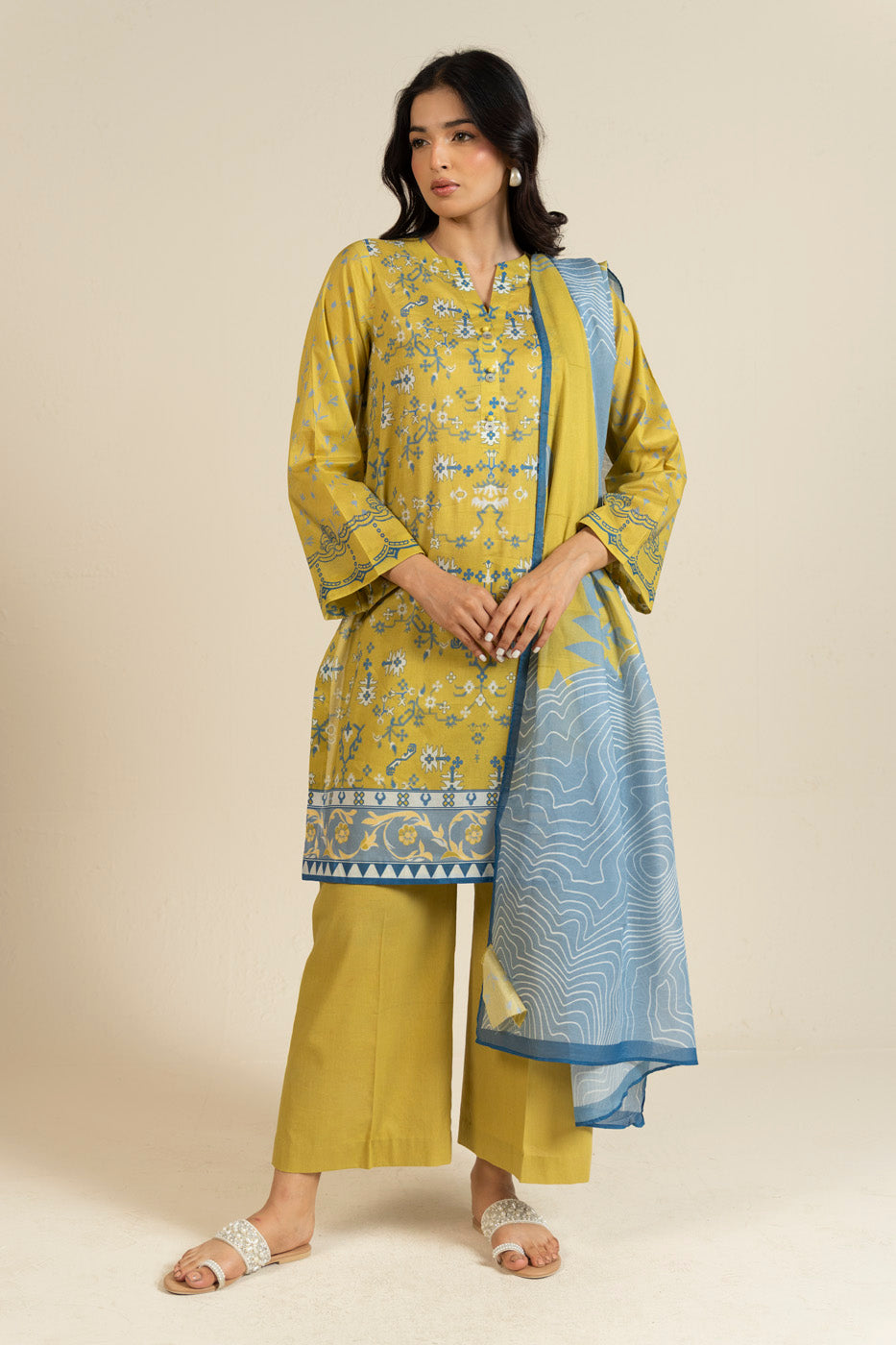 RTS | SHIRT, TROUSER & DUPATTA