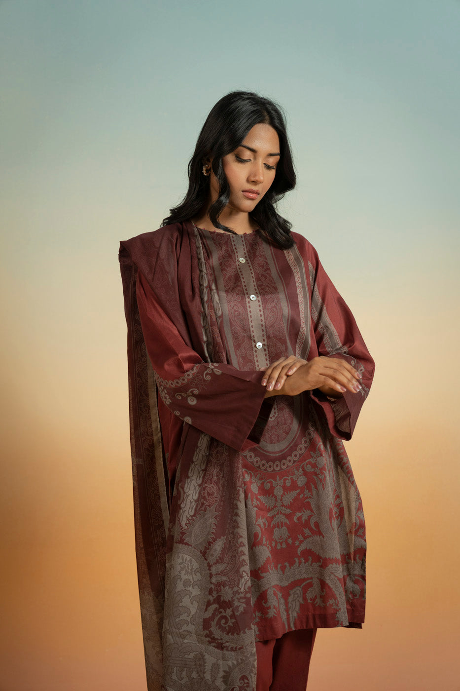 RTS | SHIRT, TROUSER & DUPATTA