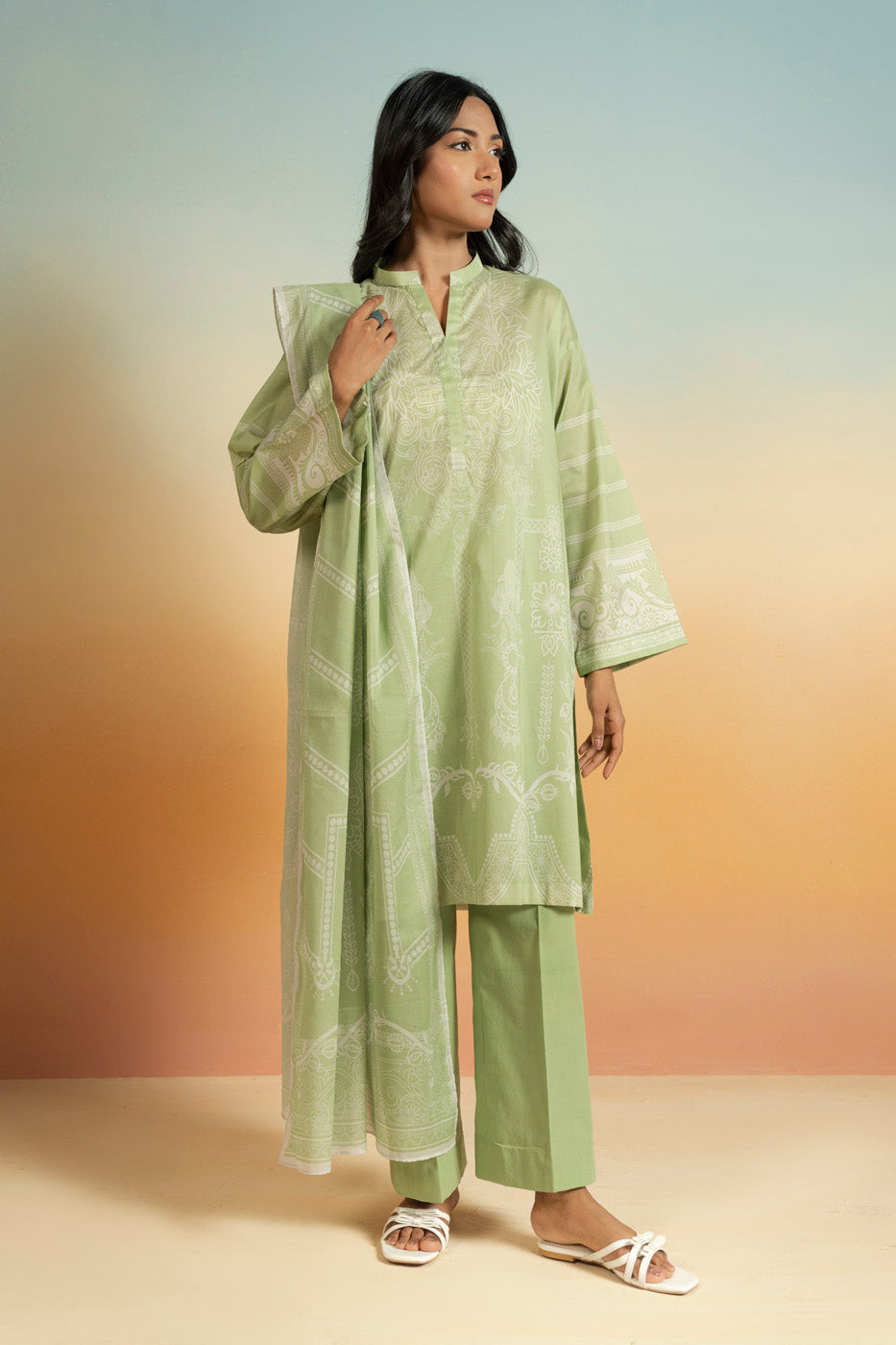 RTS | SHIRT, TROUSER & DUPATTA
