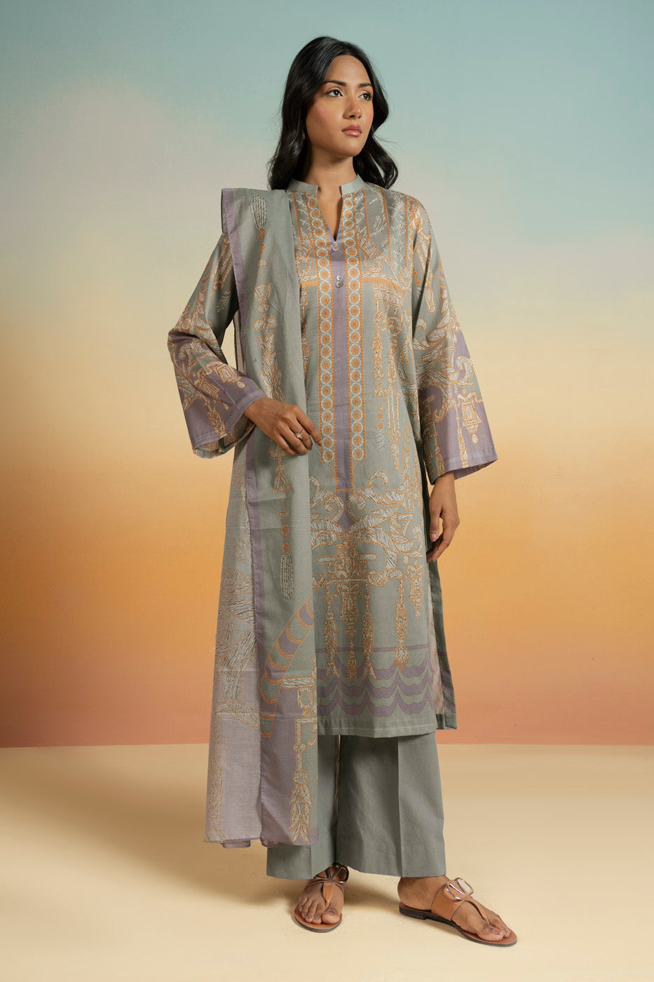 RTS | SHIRT, TROUSER & DUPATTA