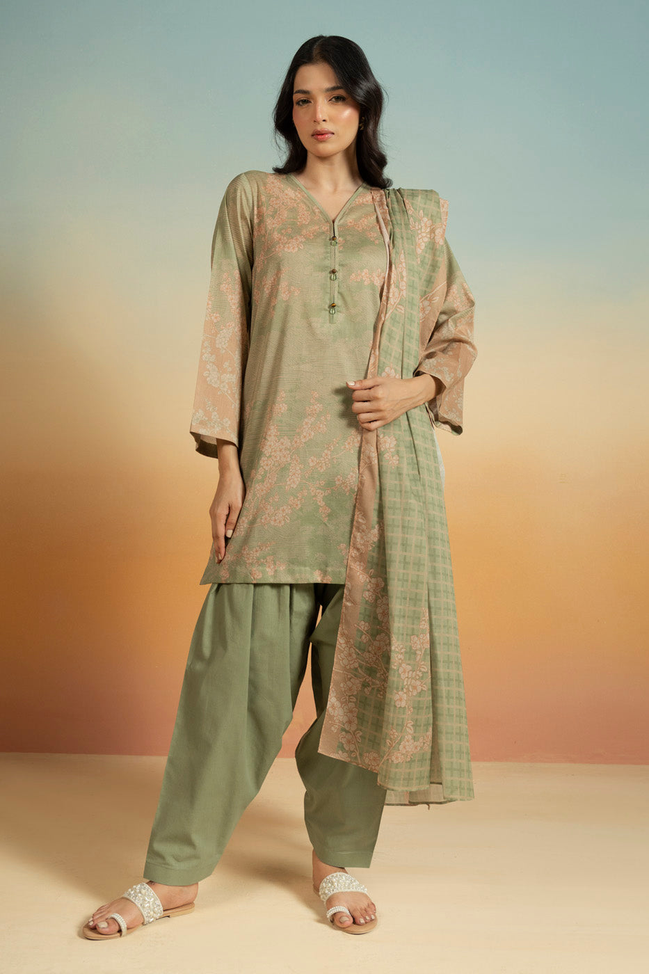 RTS | SHIRT, TROUSER & DUPATTA